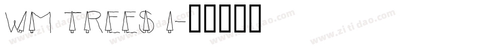 WM Trees 1字体转换
